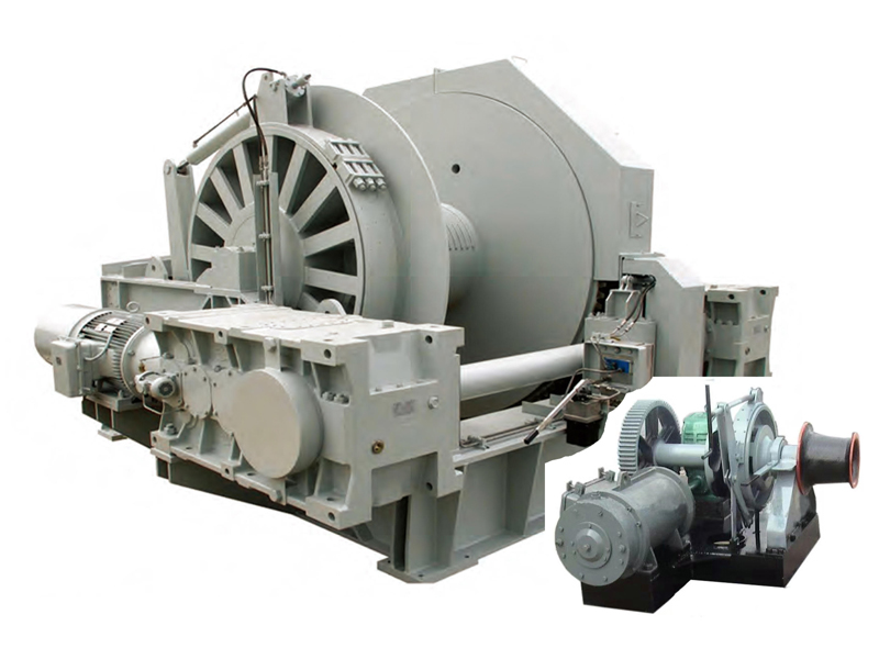 船用絞車、絞盤、起錨機、絞纜機